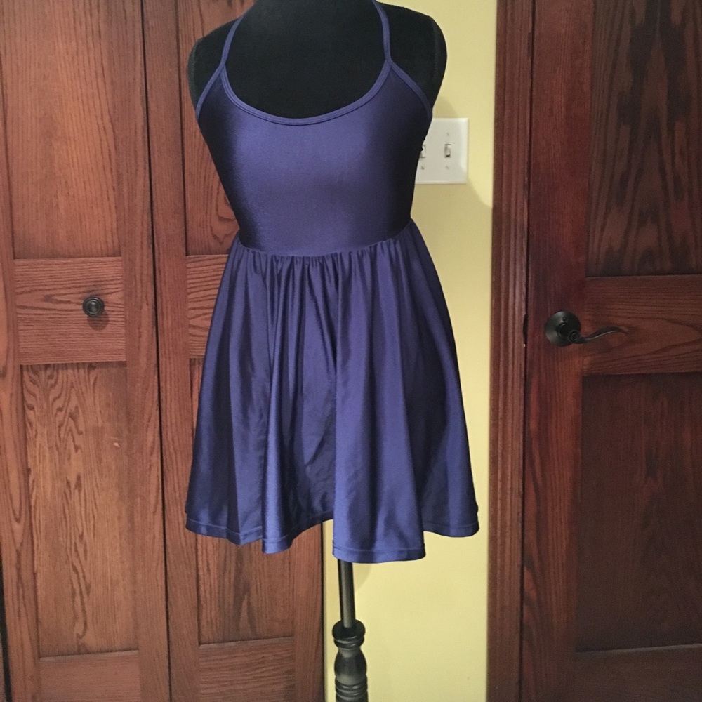 Adorable American Apparel dress in brilliant blue